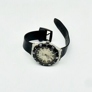 Swatch Watch Irony Scuba Flex "BIG TIME" (YDS1004A / YDS1004) - 1996 - Vintage